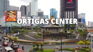 [4K] One Hour Walk Around Ortigas Center | Central Business District in Philippines (March 2023)