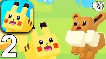 POKEMON QUEST - AREA 2 - Gameplay Walkthrough Part 2 (iOS Android)