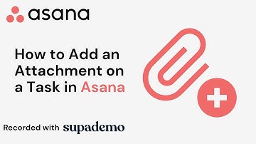 How to Add an Attachment on a Task in Asana