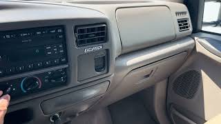 2001 Ford Excursion - 4x4 &amp; Interior Power Operation