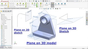 How to create Reference Planes in Solidworks