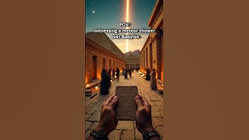 🌒🔭 POV: You are a Babylonian astronomer watching a rare eclipse from the top of a ziggurat