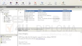 Move the Secretary subfolder from your Inbox to the Sent items folder.