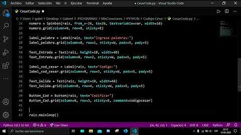 Código César - Python