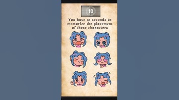 BRAIN STIMULATING GAME 🤯😍 memory test #intuitiontest #testyourskills #braingames #brainstimulation