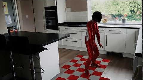 Motion Tracking test in Blender