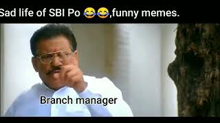 SBI PO memes || Banking memes ?? || Sad life of SBI Po || TVBD Studio || SBI PO
