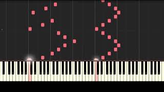 Stranger Things - Main Theme Extended [Piano Tutorial] (Synthesia)