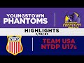 1.16.21 Highlights: NTDP U17s, 10. Youngstown, 4.