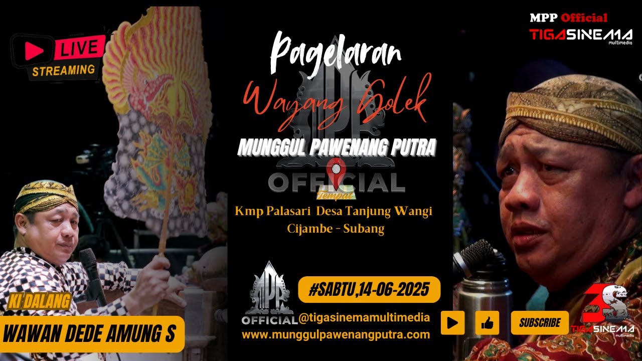 🛑LIVE WAYANG GOLEK 