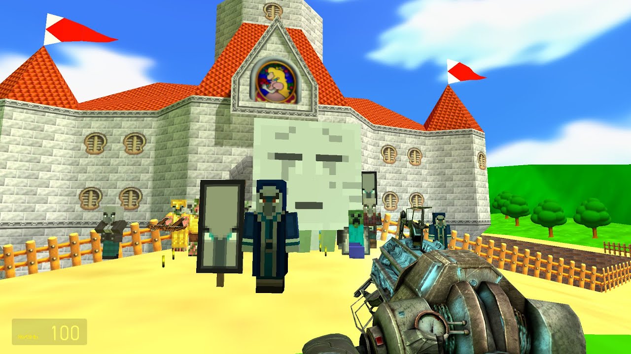 CHAOS UNLEASHED! Battling Creepy Minecraft Mobs in Garry's Mod - Part 2 ...
