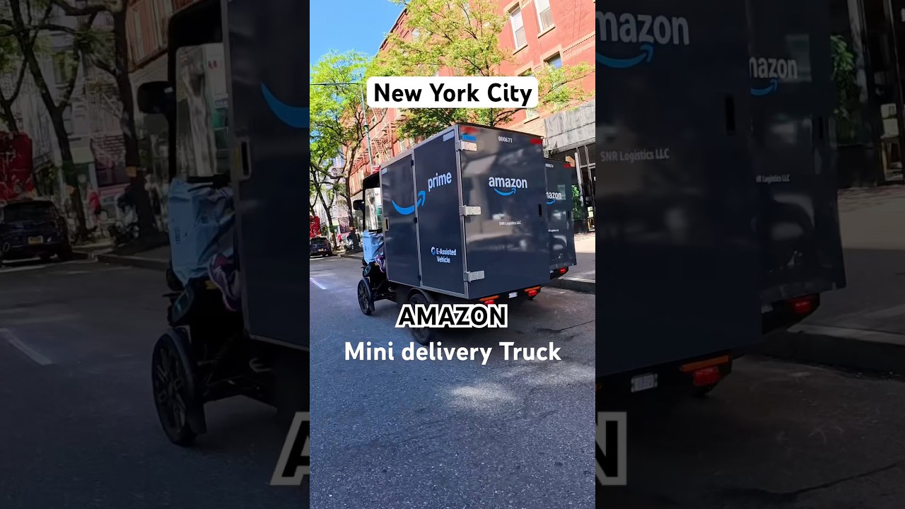 New NYC Amazon Delivery Truck