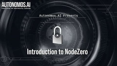 Autonomos.ai Introduces NodeZero