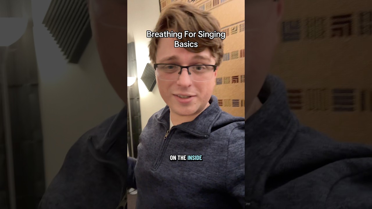Быстрый урок для начинающих по технике дыхания для пения. 