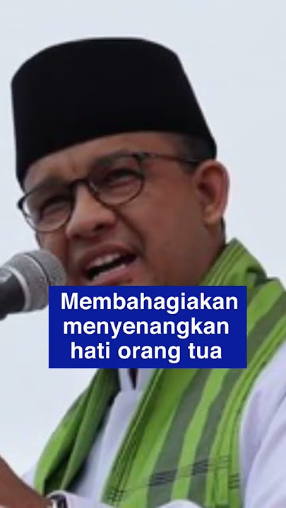 UAS IZIN KATA KATA PAK ANIES #amin #aniesbaswedan #UAS