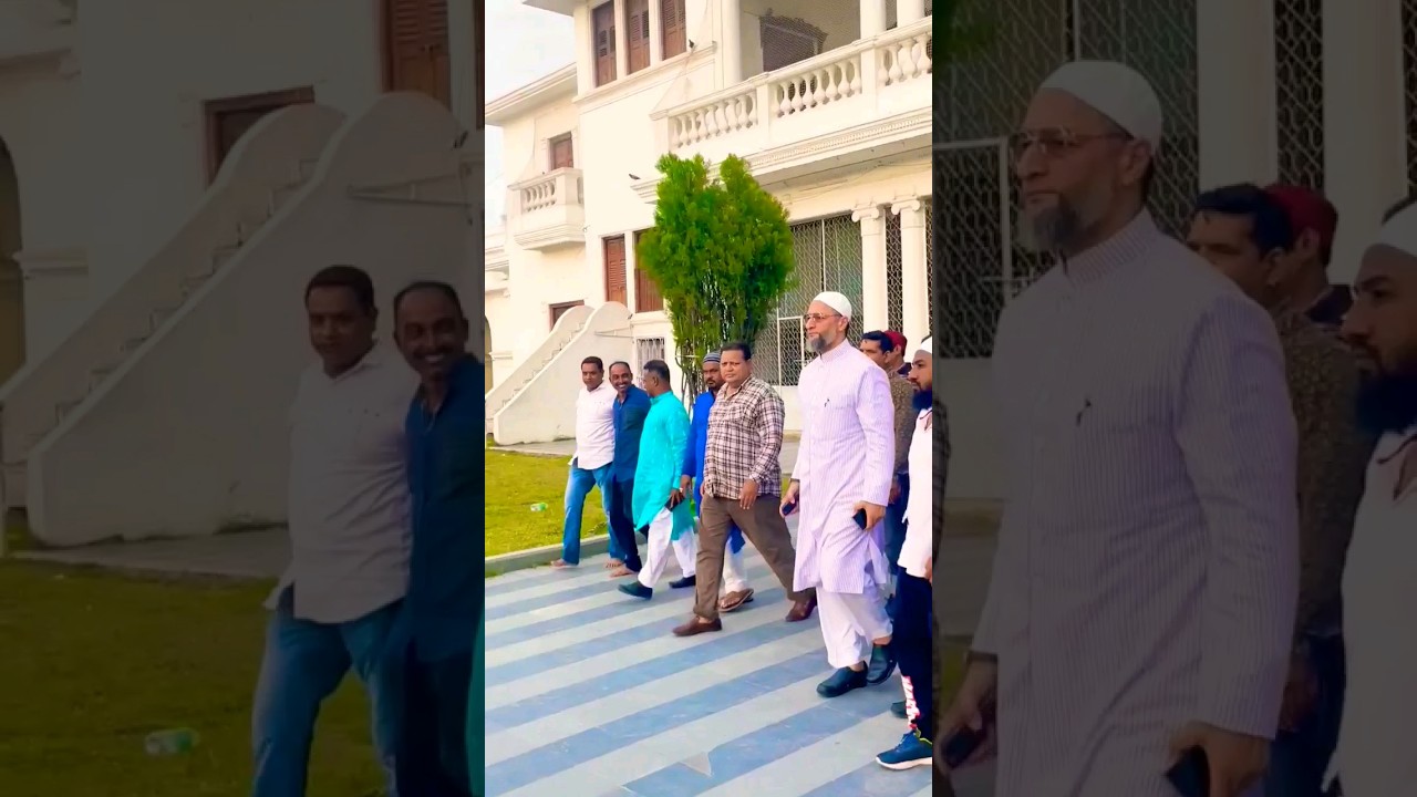 Asaduddin Owaisi Sahab While Leaving Party Headquarters Darussalam boss song reel 2023 new reels