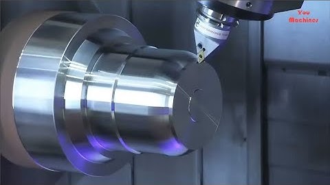 Modern High Speed CNC Lathe Machine Working, Amazing CNC Machining Machines