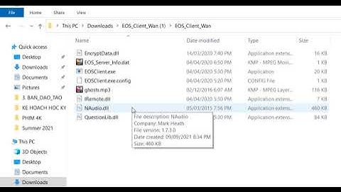 Hướng dẫn tải và cài đặt EOS