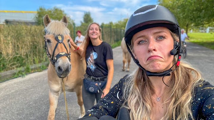 Het ging niet zoals gehoopt op Horse Event... 🫠