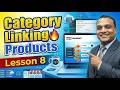 Website Design Course Lesson 8 | Digital Product Categories Linking (Hindi)