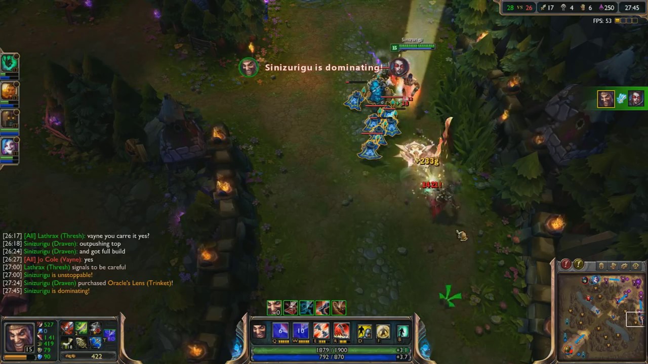 DRAVEN 0 SALISE HASAR REKORU!!!