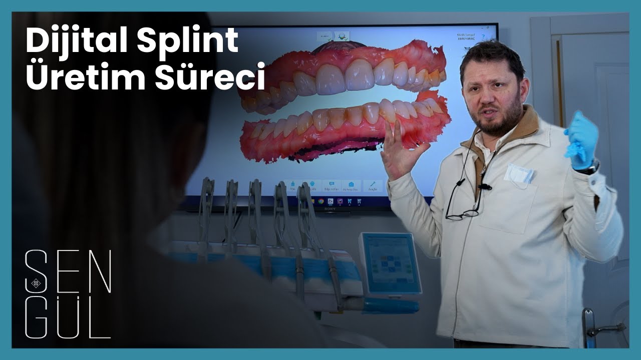 Diş Kliniğinde Bir Gün: Dijital Splint Tasarımı ve Üretim Süreci