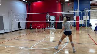 Volleyball Digging the Setter Dump  | Volleyball Lessons