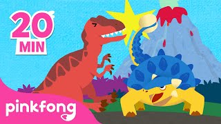 Ankylosaurus ist der stärkste Dinosaurier der Welt! | Dinosaurier Lieder | Pinkfong Kinderlieder