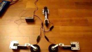 Test of RC Lander retracts with Hobbyking scale struts