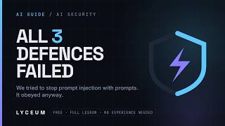 How AI Agents Get Hijacked - Prompt Injection Explained | VG Lyceum