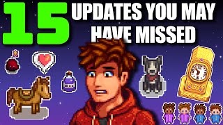 Unmissable Stardew Valley 1.6 Updates You Need To Know About!