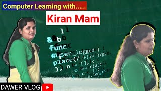 Computer lesson with Kiran Maam | Class 6th |National Public School Sisai