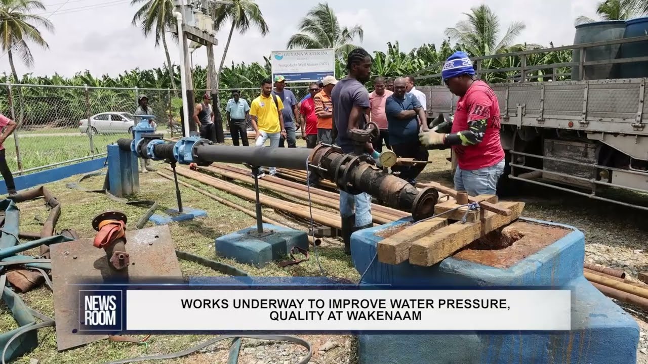 WORKS UNDERWAY TO IMPROVE WATER PRESSURE, QUALITY AT WAKENAAM