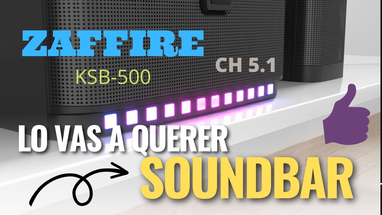 KLIPXTREME ZAFFIRE KSB-500 SOUNDBAR ✨✨ [2022] ✔✔✔ PRODUCTO RECOMENDADO ENTRETENIMIENTO