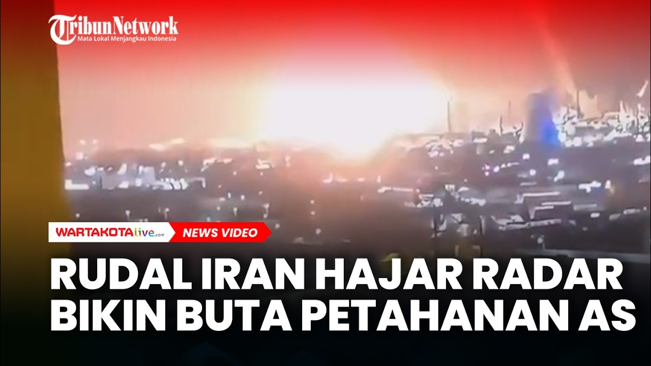 Rudal-Rudal Iran Hantam Radar Canggih AS, Bikin Pertahanan AS Buta
