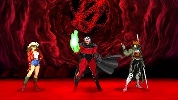 Marvel VS Capcom 2 - Rogue/Magneto/Gambit - Expert Difficulty Playthrough