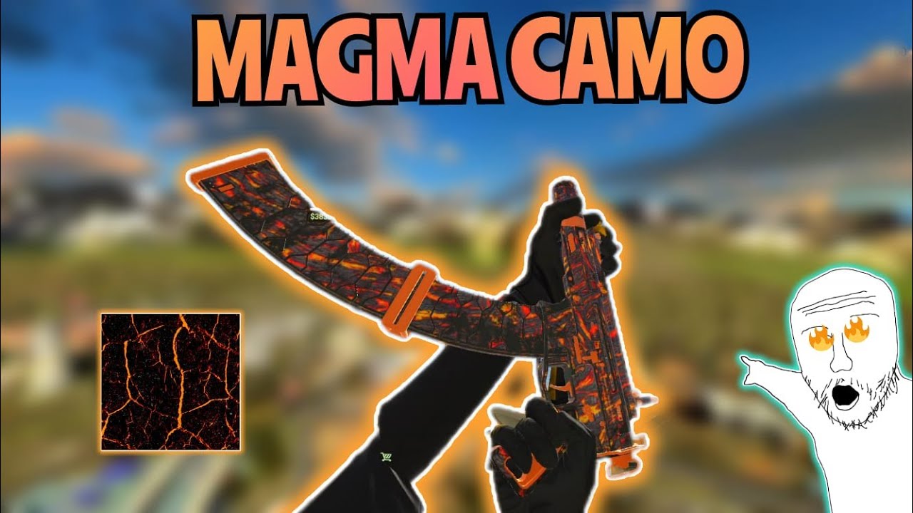 *MAGMA* CAMO  UNLOCKED IN COMBAT MASTER