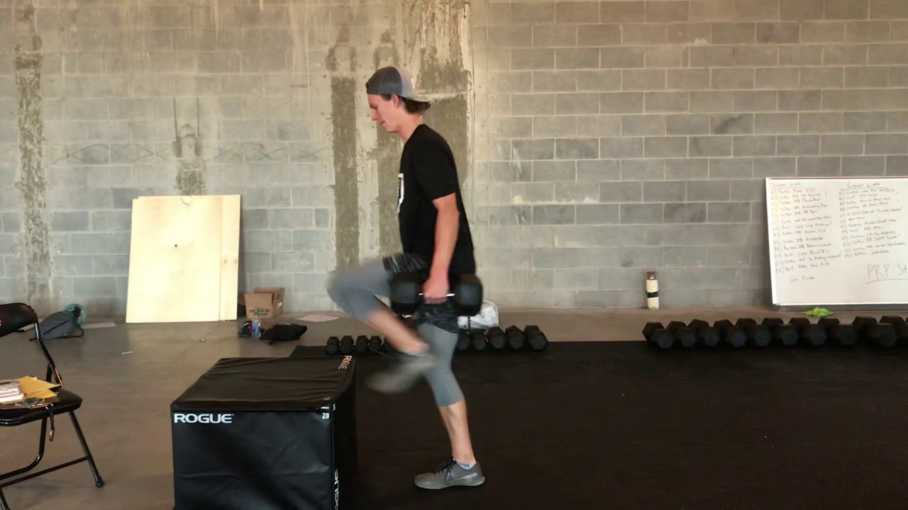 Step Up to Reverse Lunge - YouTube