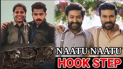 #NAATU NAATU /HOOK STEP -RRR- #NTR #RAMCHARAN  #RAJAMOULI / jeevan&usha