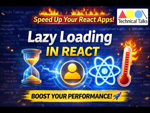 Do you know Lazy Loading in React? - YouTube