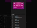 Stunning HTML &amp; CSS Credit Card Design | Modern UI Animation #shorts #coding #htmlcss