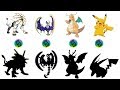 Fan Requests 4 Mega Solgaleo, Lunala, Dragonite, Pikachu Pokemon Mega Evolution Fanart Series