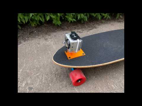 Кріплення для GoPro на скейтборд, видео 1
