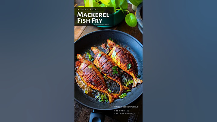#shorts Kerala Mackerel Fish Fry Recipe | Ayala Fry | Mackerel Fry Recipe