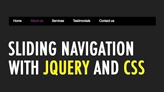 01: Navigation structure