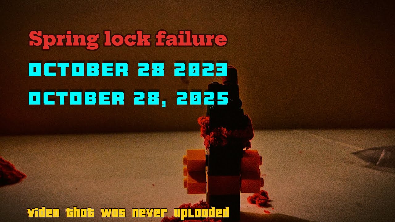 Spring lock failure reuploaded - YouTube