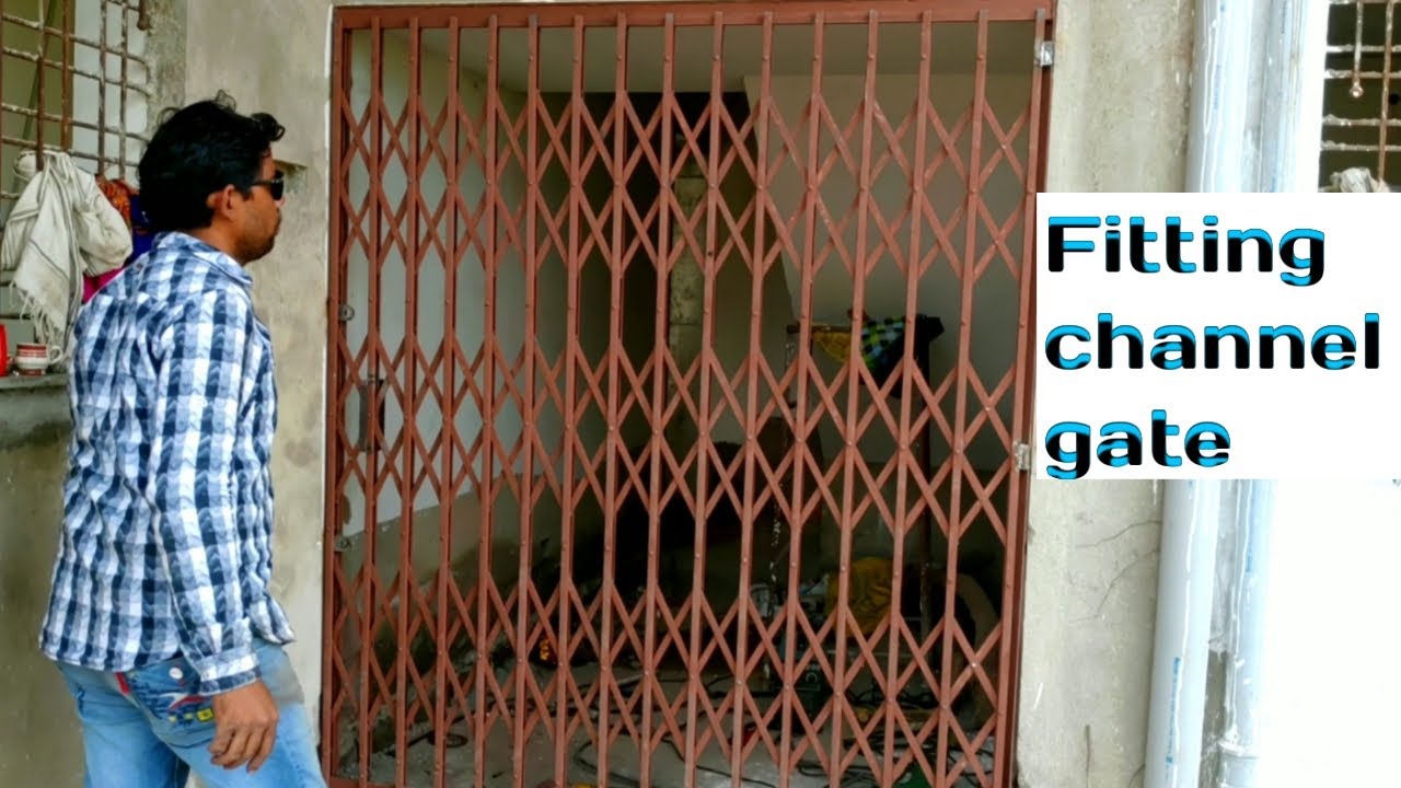 How To Fitting Channel Gate For Home How To Fix A Collapsible Door How To Fitting Channel Gate For Home How To Fix A Collapsible Door