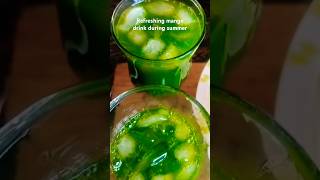 Refreshing raw mango drink during summer #fypシ゚viral #food #bhgwanji #recipe#cooking#aampanna#juice