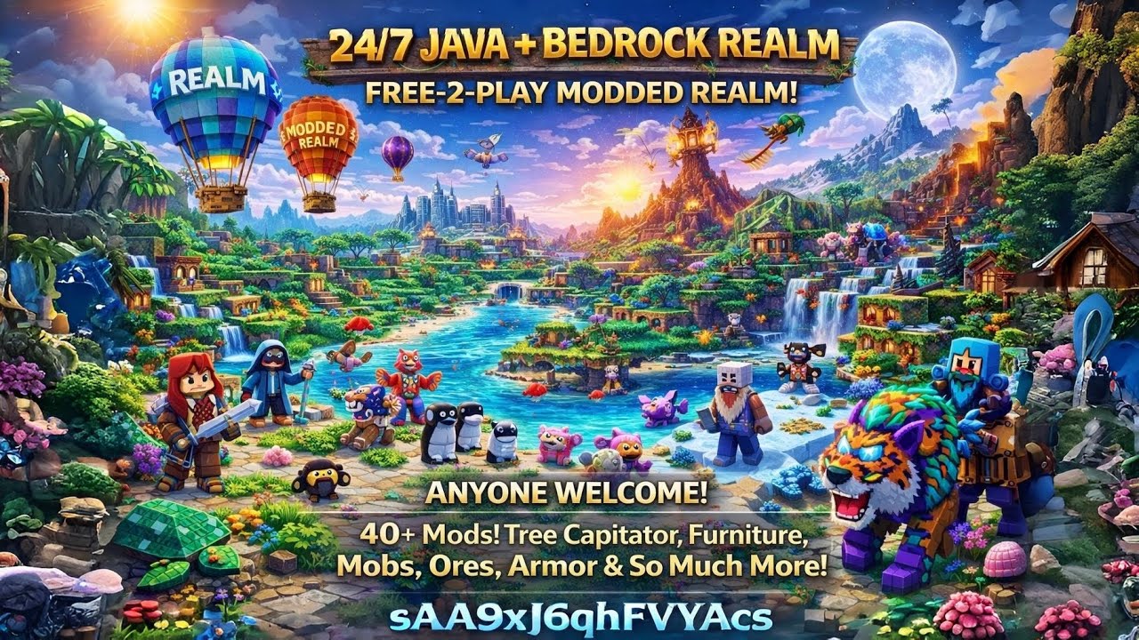 I Spent 10,000 HOURS On A Minecraft Realm | PS5 Pro Gameplay · 4K Ultra HD · No Ads (NO COMMENTARY)