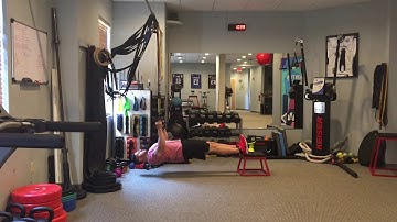 Matthew Ibrahim | TRX Inverted Row w/ Feet Elevated